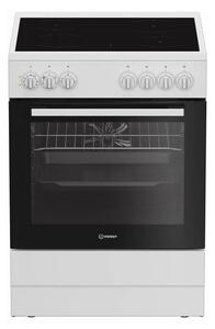 Готварска печка Indesit I6V5PMW, клас A, 66л. обем, 4 нагревателни зони, Click&Clean, Steam&Clean, бяла