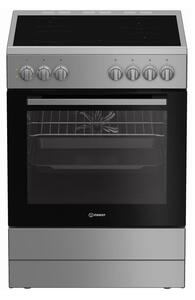 Готварска печка Indesit I6V5PMS, клас A, 66л. обем, 4 нагревателни зони, Click&Clean, Steam&Clean, инокс