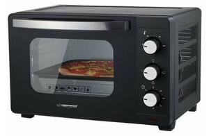 Мини фурна Esperanza EKO008N, 20 л обем, 1280W, 0-230C, таймер, черна
