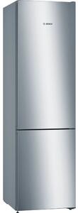 Хладилник с фризер Bosch KGN39VLEB SER4, клас E, 368л. общ обем, свободностоящ, 238 kWh/годишно, инокс