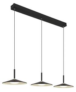 Globo 15635S-3 - LED полилей на кабел LAMPONE LED/24W/230V 4000K черен
