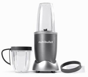Блендер Nutribullet NB606DG, 600W, вместимост 0.5 l, остриета от неръждаема стомана, сив