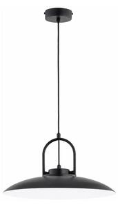 Подвесен полилей на кабел HATTORI 1xE27/15W/230V, черен