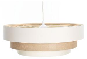 Полилей на кабел TRINITI 1xE27/60W/230V Ø 40 см кремав/бежов