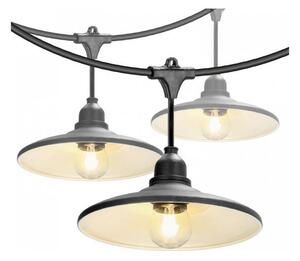 Външна декоративна гирлянда CRETE 15xE27/230V 20m IP44