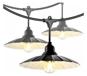 Външна декоративна гирлянда CRETE 15xE27/230V 20m IP44
