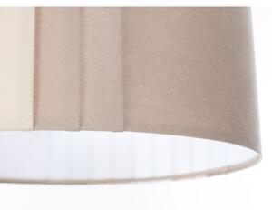 Полилей на кабел STRIPES 1xE27/60W/230V Ø 60 см бежов