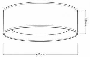 Brilagi-LED Димируемо осветително тяло VELVET SM. VARI 24W/230V 3000–6500K Ø45 см син/златист + дистанционно управление