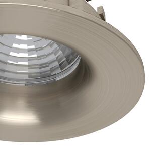 Eglo 902331 - комплект от 3 димируеми таванни LED осветителни тела SALICETO, LED 6,4 W, 230 V, Ø 8,8 cm, хром