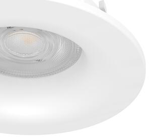 Eglo 902272 - комплект 3x LED вградени осветителни тела за баня SALABATE LED/4,9W/230V Ø8,8cm IP65 бели