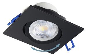 Eglo 902285-комплект 3xLED вградено таванно осветително тяло SALICETO LED/6,4W/230V 8,8x8,8cm черно