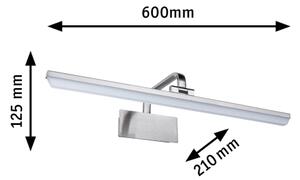 Paulmann 95573 - LED/11W Осветително тяло за картини RENAN 230V 60 см матов хром
