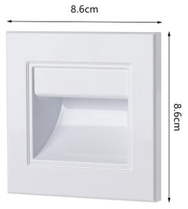 Brilagi - LED осветително тяло за стълбище STEP LIGHT LED/1,5W/230V IP44 бяло
