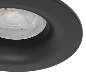 Eglo 902274 комплект 3x LED сферично плафонно осветително тяло SALABATE LED/4,9 W/230 V Ø 8,8 см IP65 черно