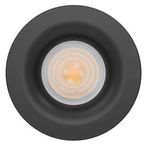 Eglo 902273 -LED вграден таванен осветител за баня SALABATE LED/4,9W/230V pr.8,8cm IP65 черен