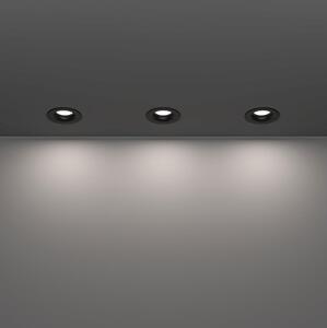 Eglo 902274 комплект 3x LED сферично плафонно осветително тяло SALABATE LED/4,9 W/230 V Ø 8,8 см IP65 черно