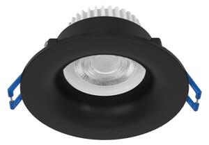 Eglo 902273 -LED вграден таванен осветител за баня SALABATE LED/4,9W/230V pr.8,8cm IP65 черен