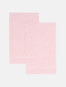 Sinsay - Комплект кърпи 2 pack - пастелнорозово
