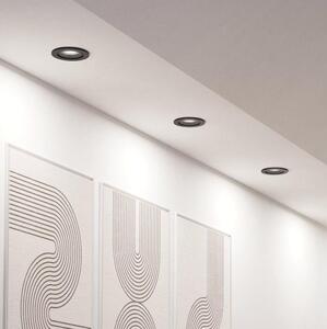 Eglo 902287 - Комплект от 3 димируеми вградени LED RGBW осветителни тела SALICETO-Z, LED/4,7W/230V, черни