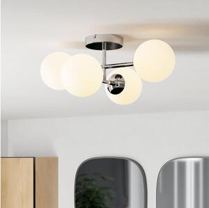 Eglo 902098 - LED таванно осветително тяло за баня CASTROVIDO 4xG9/4,2W/230V IP44 хром