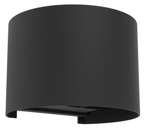 Eglo 901844 - LED външна стенна лампа CALPINO 2xLED/2,8W/230V IP54 черна