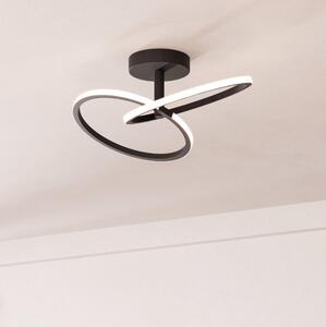 Eglo 902144 - LED плафон CONGIUNTI LED/12W/230V 2700/4000/6500K черен