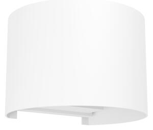 Eglo 901843 - LED външно стенно осветително тяло CALPINO 2xLED/2,8W/230V IP54 бяло