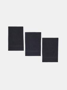 Sinsay - Комплект кърпи за ръце 3 pack - черeн
