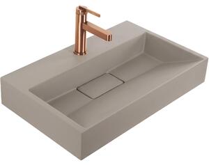 Мивка от конгломерат Rea GOYA TAUPE 60CM