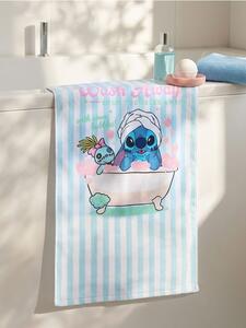 Sinsay - Памучна кърпа Lilo & Stitch - бледосиньо