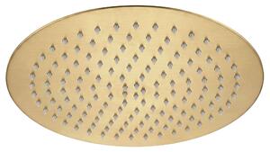 Кръгла душ глава REA JS-P014BG 30cm Brush Gold