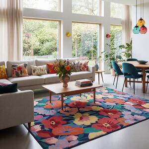 Covor Cut Out Floral Multicolor 140x200 cm