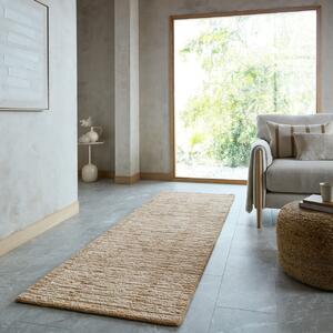 Covor traversa Harris Modula Wool Natural 80x230 cm