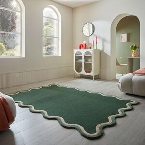 Covor Rivo Wool Verde 120x170 cm
