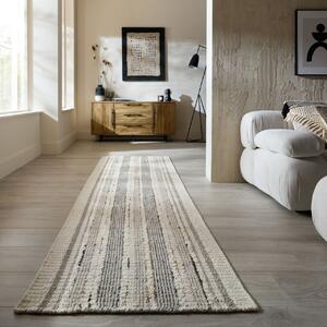 Covor traversa Veya Stripe Natural 80x300 cm