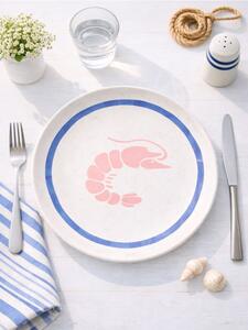 Sinsay - Чиния с мотив на скарида - пастелнорозово