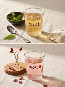 Sinsay - Чаши с надписи CIAO! и AMORE 2 pack - черeн