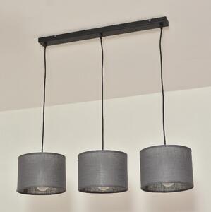 Полилей на кабел ALBA 3xE27/15W/230V, сив