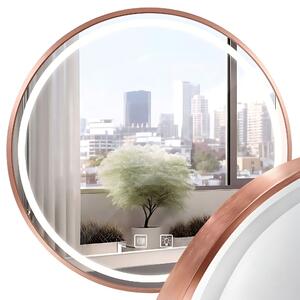 Огледало LED 50cm MMJ BRUSH COPPER