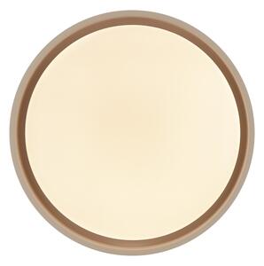 Brilliant - Димируемо таванно LED осветително тяло SANOZ LED/24W/230V Ø 41 см бежово + с дистанционно управление