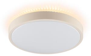 Brilliant - LED таванно осветително тяло SOLISTRA LED/18W/230V диам. 34,5 cm бежово
