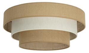 Плафон WENTA 1xE27/60W/230V, диаметър 50 см, юта/крем