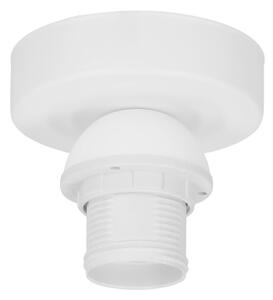 Таванно осветително тяло WENTA 1xE27/60W/230V Ø 50 cm бяло/кафяво