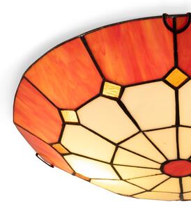 Brilagi - Tiffany витражна плафониера SIENNA 2x E27, макс. 60 W, 230 V, Ø 40 см