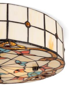 Brilagi - Tiffany витражно таванно осветително тяло MIRABELLA 3xE27/60W/230V Ø 40 cm