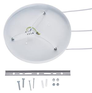 Brilagi - Полилей на кабел WABI SABI, 3x E27/40W/230V, Ø 76 см, бял