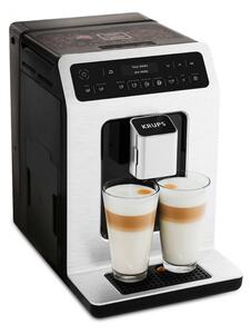 Кафеавтомат Krups Evidence EA8901, 1450W, 15bar, 2.1l вместимост на резервоара за вода, Quattro Force технология, бял
