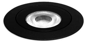 Wever & Ducré Lighting WEVER DUCRÉ LED лампа за вграждане в пода Blink 1.0 черна, кант, Черен, Алуминий, Осветителни тела за вграждане кръгли