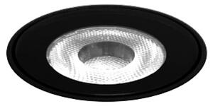 Wever & Ducré Lighting WEVER DUCRÉ LED лампа за вграждане в пода Blink 1.0, черна, без рамка, Черен, Алуминий, Осветителни тела за вграждане кръгли