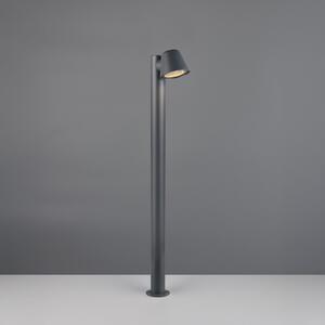 Trio Lighting Осветление за пътеки Beni, матово черно, височина 100 cm, метал, Затъмняване, Черен, Метал, Модерен